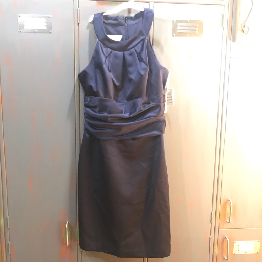 Navy blue dress